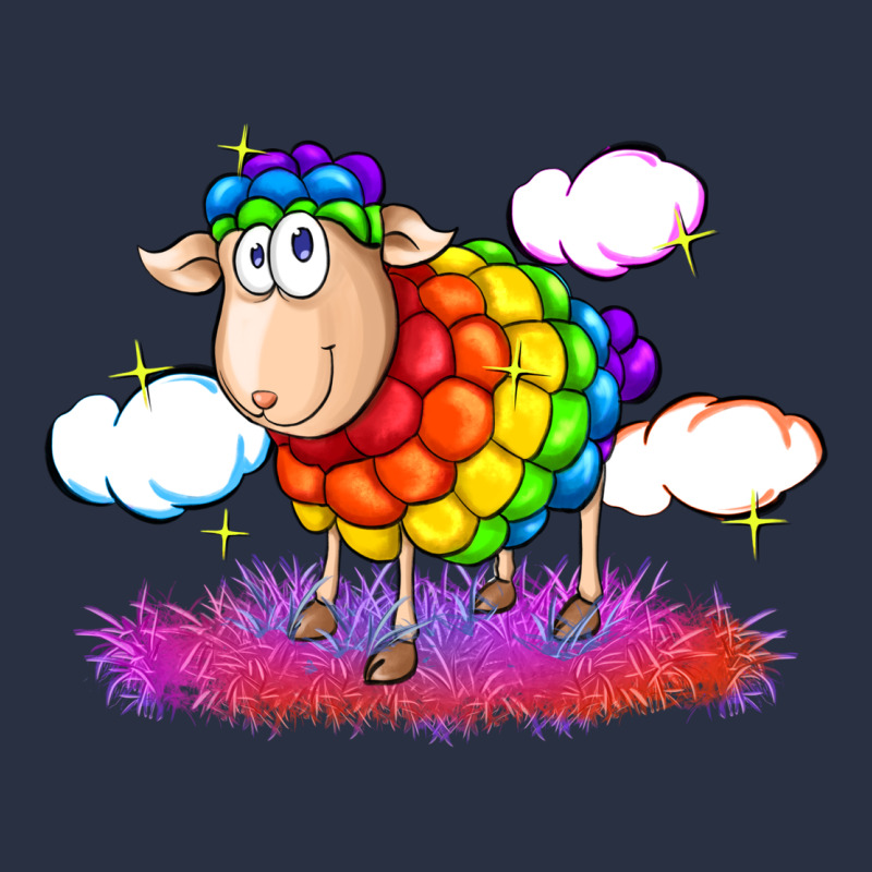 Rainbow Sheep Pride Heavyweight Sweatshirt by FaDigitalArtStudio | Teevron