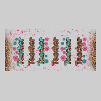 Teacher Gemstone And Pink Flower Libbey Glass Premium Tee | Teevron