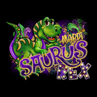 Mardi Saurus Rex Long Sleeve Tee | Teevron