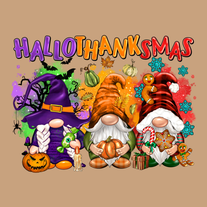 Hallothanksmas Gnomes Vintage Tee by NancyCooperArtShop | Teevron