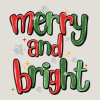 Merry And Bright Heavy Core Tee | Teevron