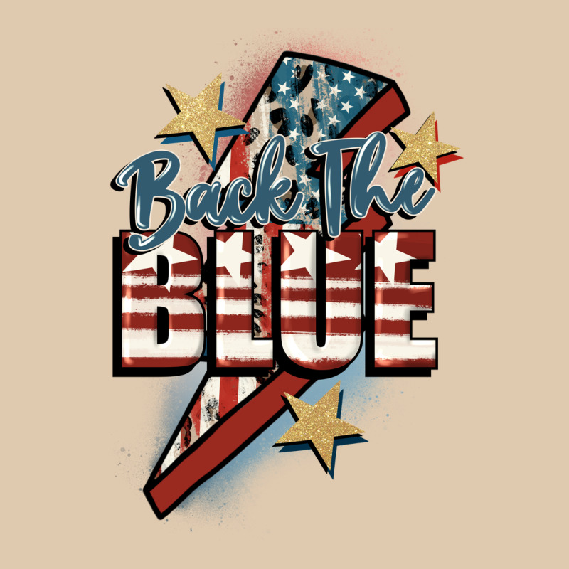 Back The Blue Heavyweight Sweatshirt by FaDigitalArtStudio | Teevron