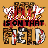 My Heart Is On That Field Baseball Premium Hoodie | Teevron