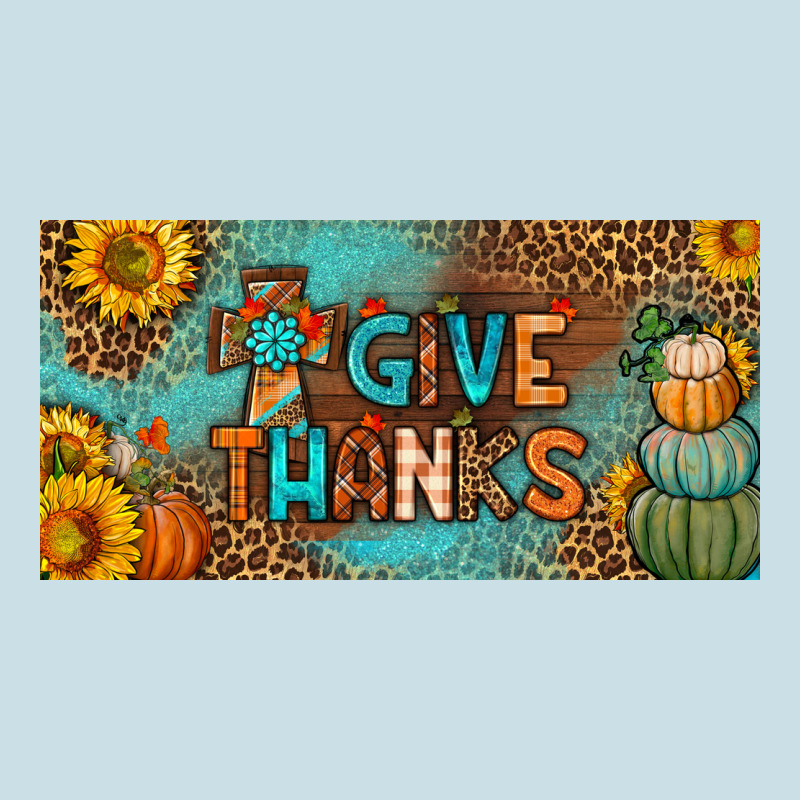 Give Thanks License Plate Ladies Tee by BundleAndBundleShop | Teevron