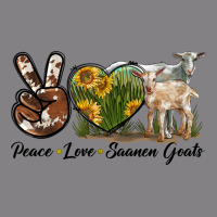 Peace Love Saanen Goats Heavyweight Hoodie | Teevron