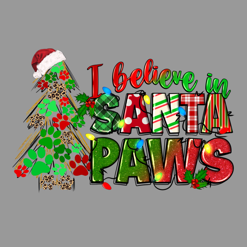 I Believe In Santa Paws Vintage Hoodie by texasbilliewilder | Teevron