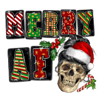 Merry af skeleton messy bun | Teevron