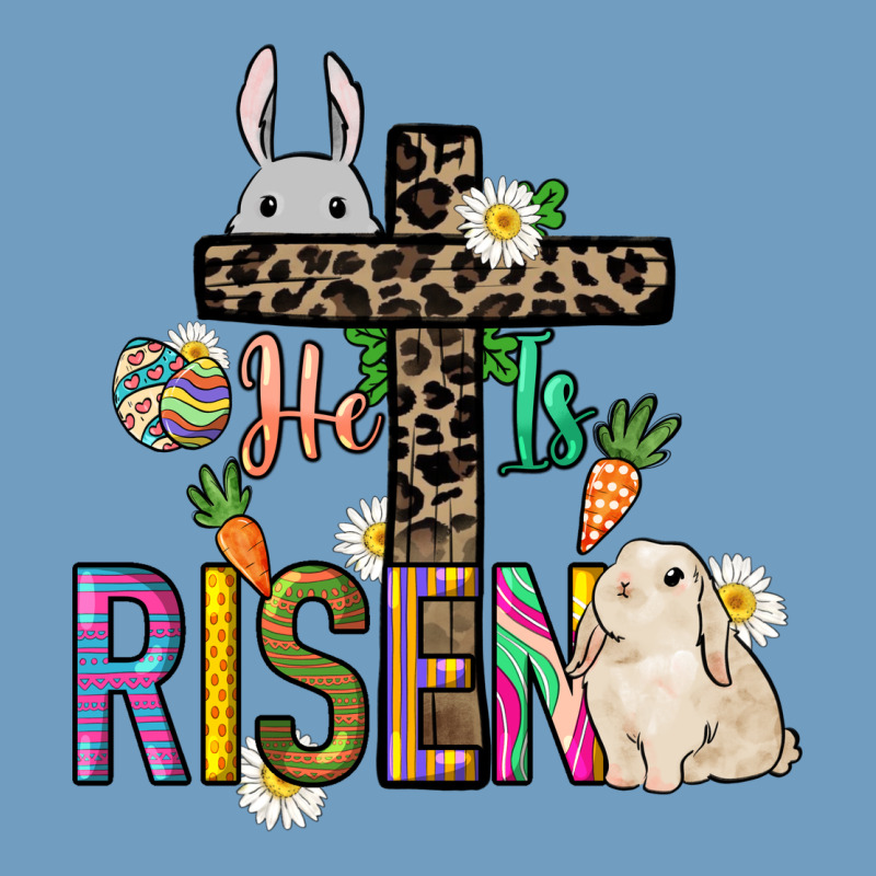 He Is Risen Easter Urban Heavy Tee by NancyCooperArtShop | Teevron