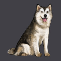 Alaskan Malamute Dog Heavyweight Hoodie | Teevron