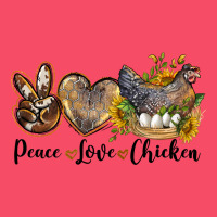 Peace Love Chicken Premium Sweatshirt | Teevron