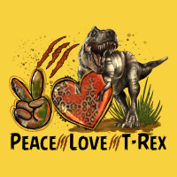 Peace Love T Rex Premium Sweatshirt | Teevron