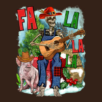 Fa La La La Skeleton Farm Heavy Core Tee | Teevron