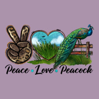 Peace Love Peacock Heavyweight Hoodie | Teevron
