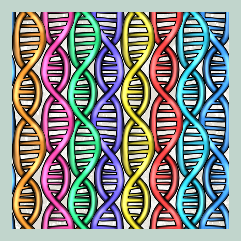 Dna Seamless Pattern Zipper Hoodie by BundleAndBundleShop | Teevron