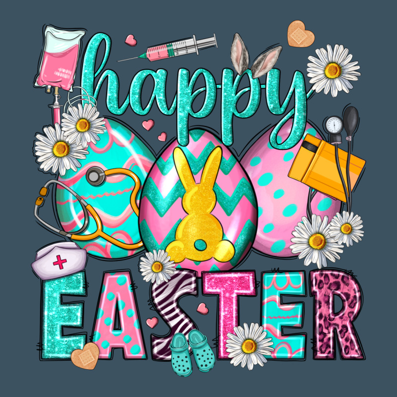 Happy Easter Eggs Nurse Urban Heavy Tee by NancyCooperArtShop | Teevron