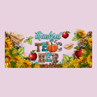 Thankful Teacher Fall Libbey Glass Ladies Tee | Teevron