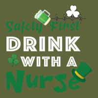 Safety First Drink With A Nurse Classic Tee | Teevron