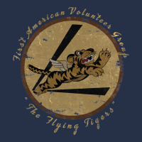 Flying Tigers Squadron Wwii Leather Patch Design Premium Hoodie | Teevron