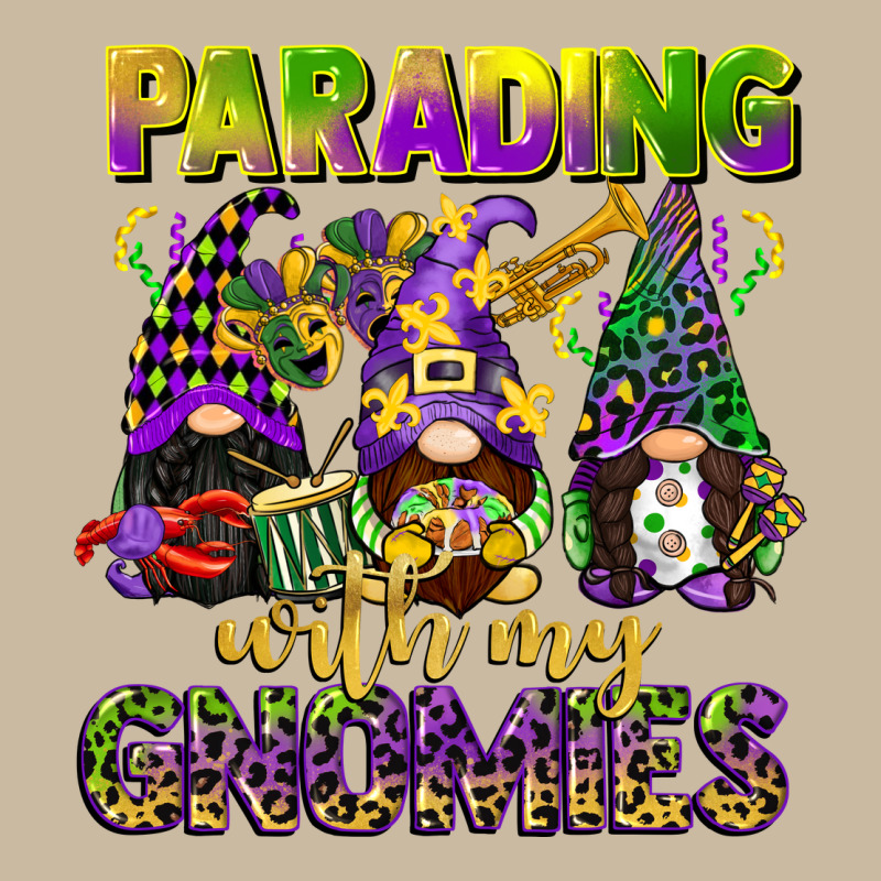 Parading With My Gnomies Mardi Gras Long Sleeve Tee by CowGirlArtShop | Teevron