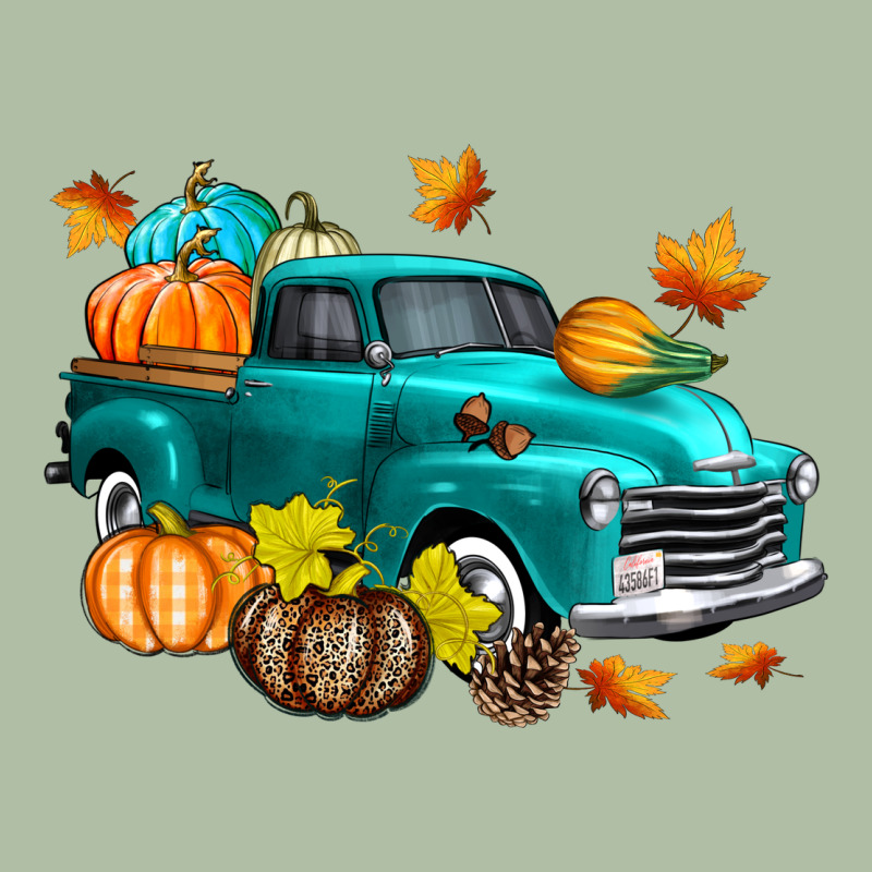 Fall Farm Truck Urban Heavy Tee by texasbilliewilder | Teevron