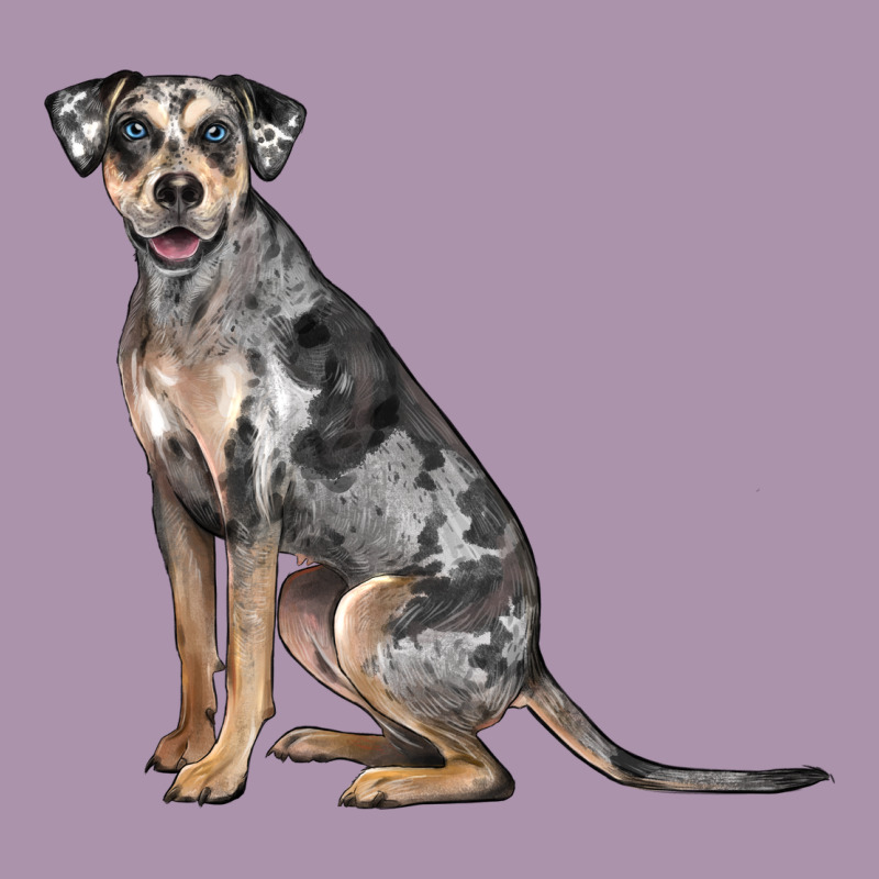 Catahoula Leopard Dog Heavyweight Hoodie by LillyAllenDesigns | Teevron