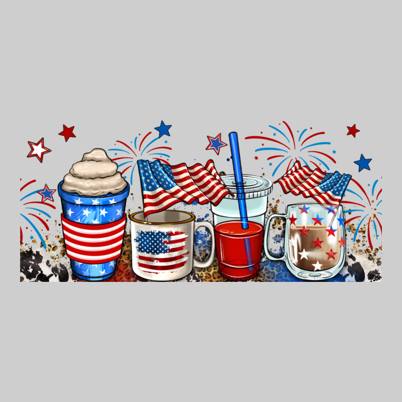 4th Of July Coffe Cups Premium Tee by RanaPortraitStore | Teevron