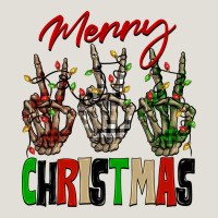 Merry Christmas Skeleton Hands Heavy Core Tee | Teevron