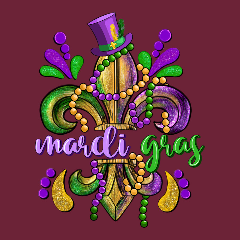 Mardi Gras Fleur De Lis Long Sleeve Tee by CowGirlArtShop | Teevron
