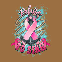 Refuse To Sink Cancer Anchor Vintage Tee | Teevron