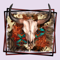 Western Bull Skull Premium Hoodie | Teevron