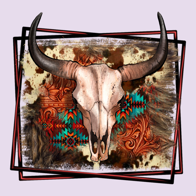 Western Bull Skull Premium Hoodie by FaDigitalArtStudio | Teevron