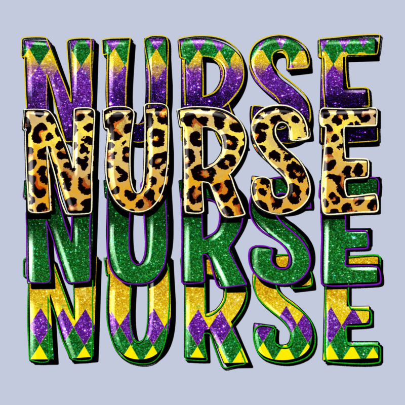 Nurse Mardi Gras Long Sleeve Tee by CowGirlArtShop | Teevron