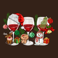Christmas Wine Glasses Heavy Core Tee | Teevron
