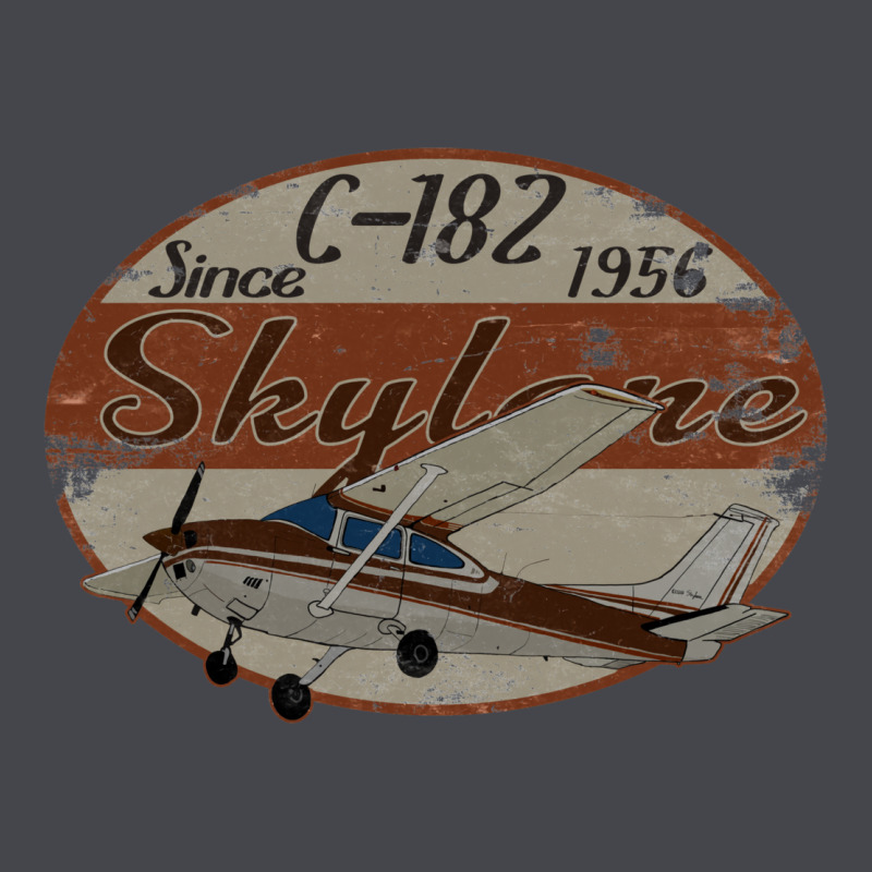 Cessna 182 Skylane Since 1956 Retro Vintage Airplane Design Long Sleeve Tee by tuanDangUi | Teevron