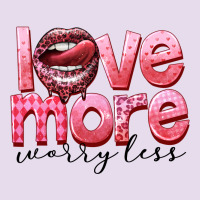 Love More Worry Less Premium Hoodie | Teevron