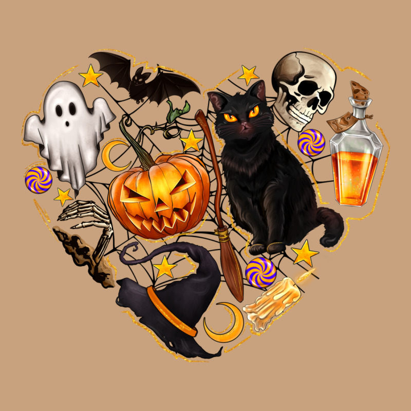 Halloween Heart Vintage Tee by texasbilliewilder | Teevron