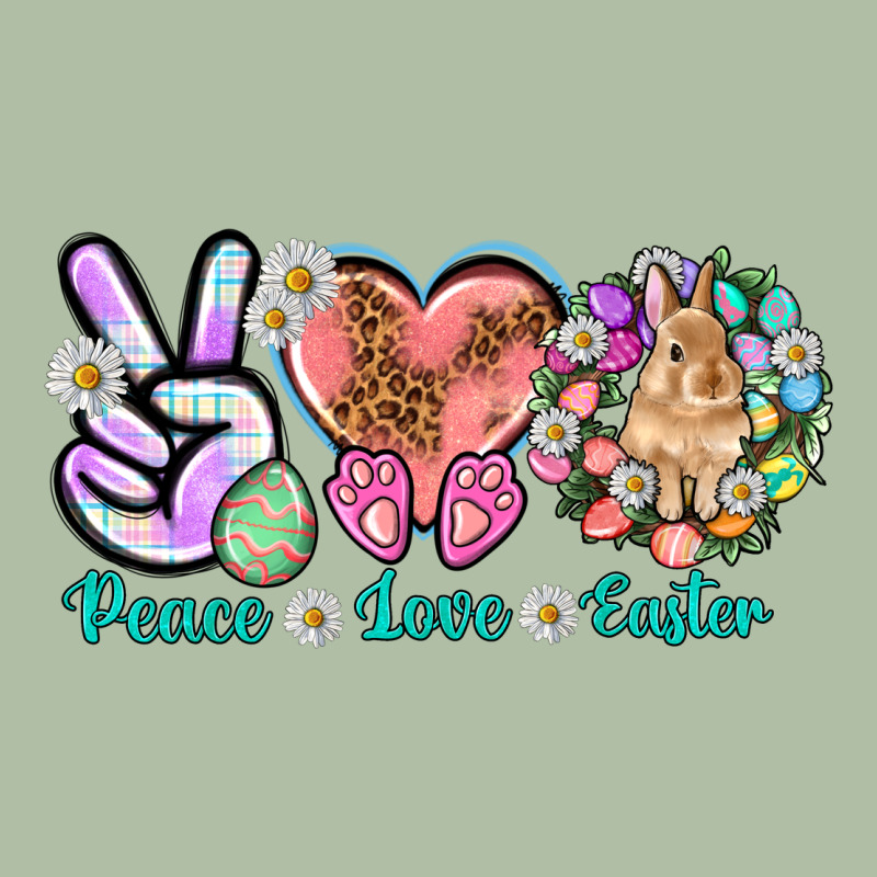Peace Love Easter Urban Heavy Tee by NancyCooperArtShop | Teevron