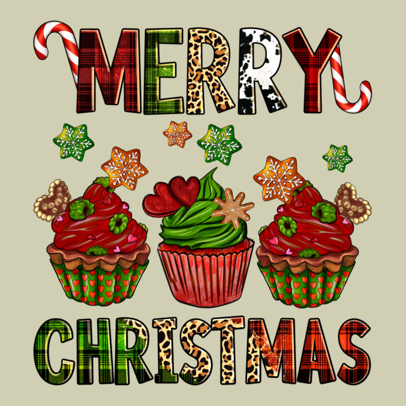 Merry Christmas Cupcakes Heavy Core Tee by NancyCooperArtShop | Teevron