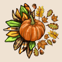 Fall Sunflower With Pumpkin Urban Heavy Tee | Teevron
