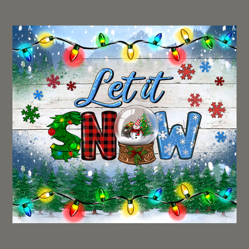 Let It Snow Tumbler Premium Hoodie by BundleAndBundleShop | Teevron