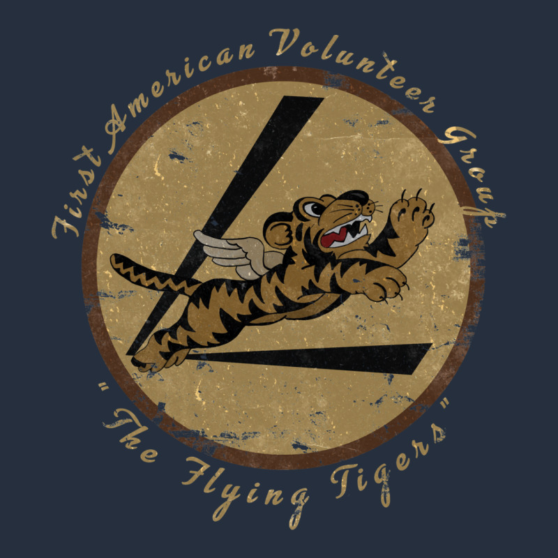 Flying Tigers Squadron Wwii Leather Patch Design Zipper Hoodie by tuanDangUi | Teevron