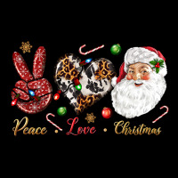 Peace Love Christmas Heavy Core Tee | Teevron