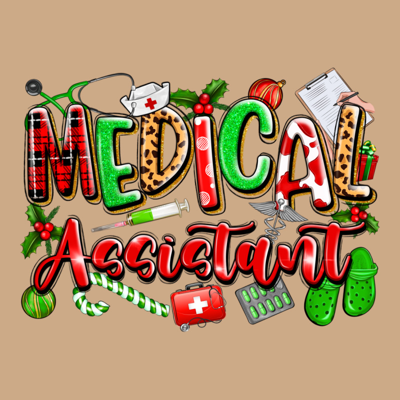 Christmas Medical Assistant Vintage Hoodie by texasbilliewilder | Teevron