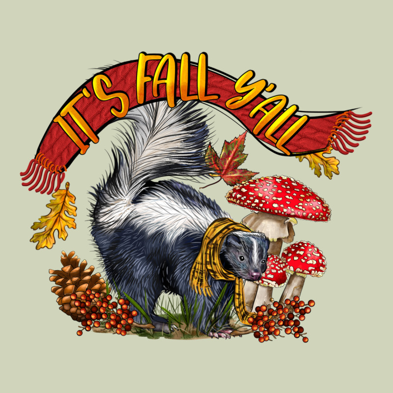 It's Fall Y'all Skunk Heavyweight Hoodie by LillyAllenDesigns | Teevron