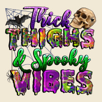 Thick Thighs And Spooky Vibes Premium Tee | Teevron