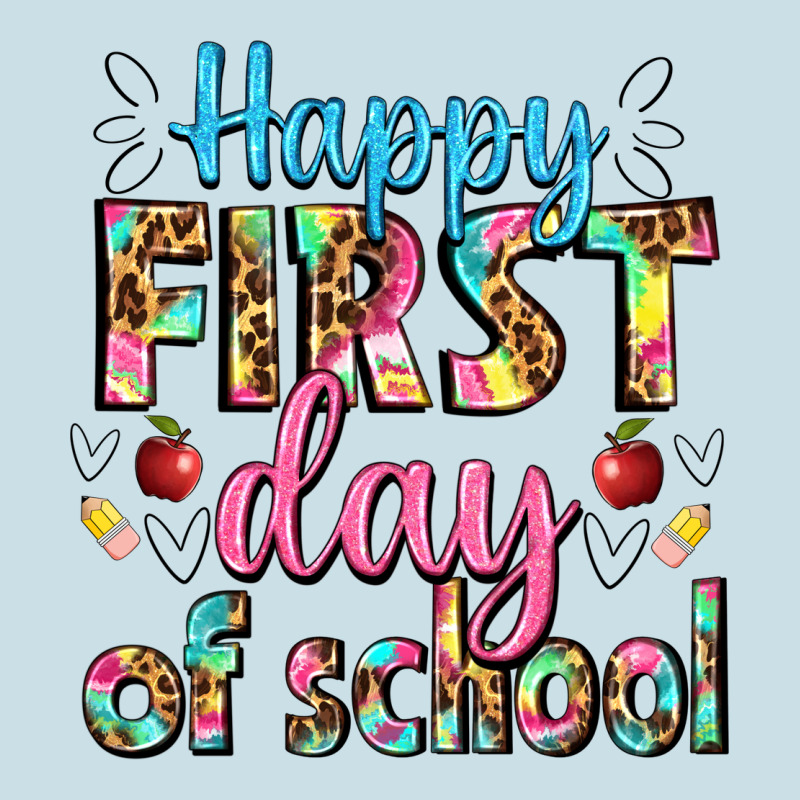 Happy First Day Of School Ladies Tee by BundleAndBundleShop | Teevron