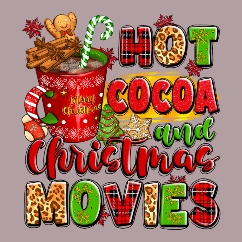 Hot Cocoa And Christmas Movies Vintage Hoodie by texasbilliewilder | Teevron