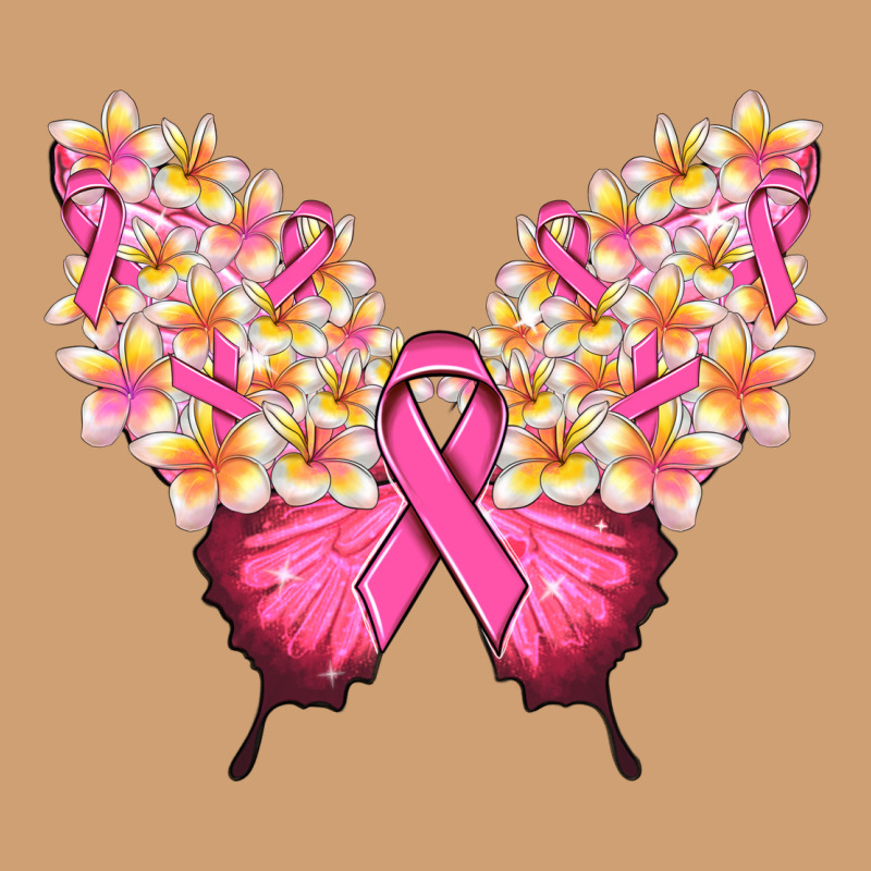 Pink Ribbon Breast Cancer Butterfly Vintage Tee by NancyCooperArtShop | Teevron