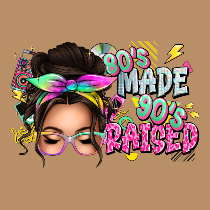 80s Made 90s Raised Messy Bun Vintage Hoodie by texasbilliewilder | Teevron