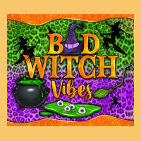Bad Witch Vibes Vintage Hoodie | Teevron